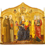 Madonna in trono con i santi Matteo da Gualdo